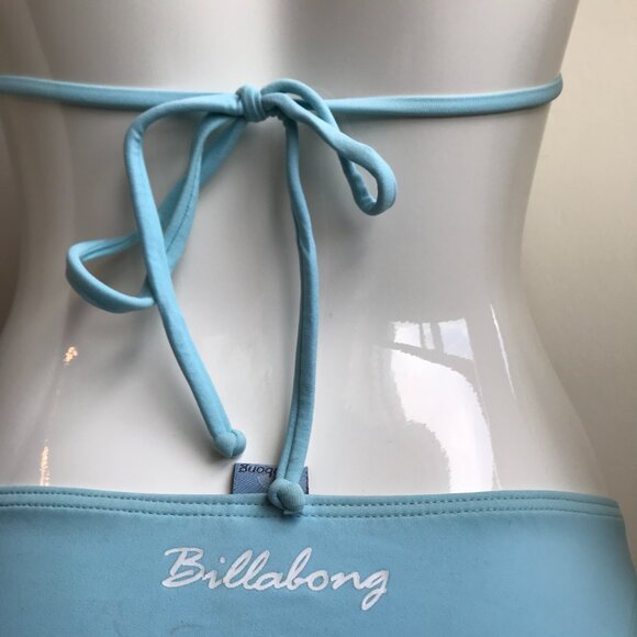 Billabong surf blue reversible halter top low rise bikini set - Picture 6 of 10